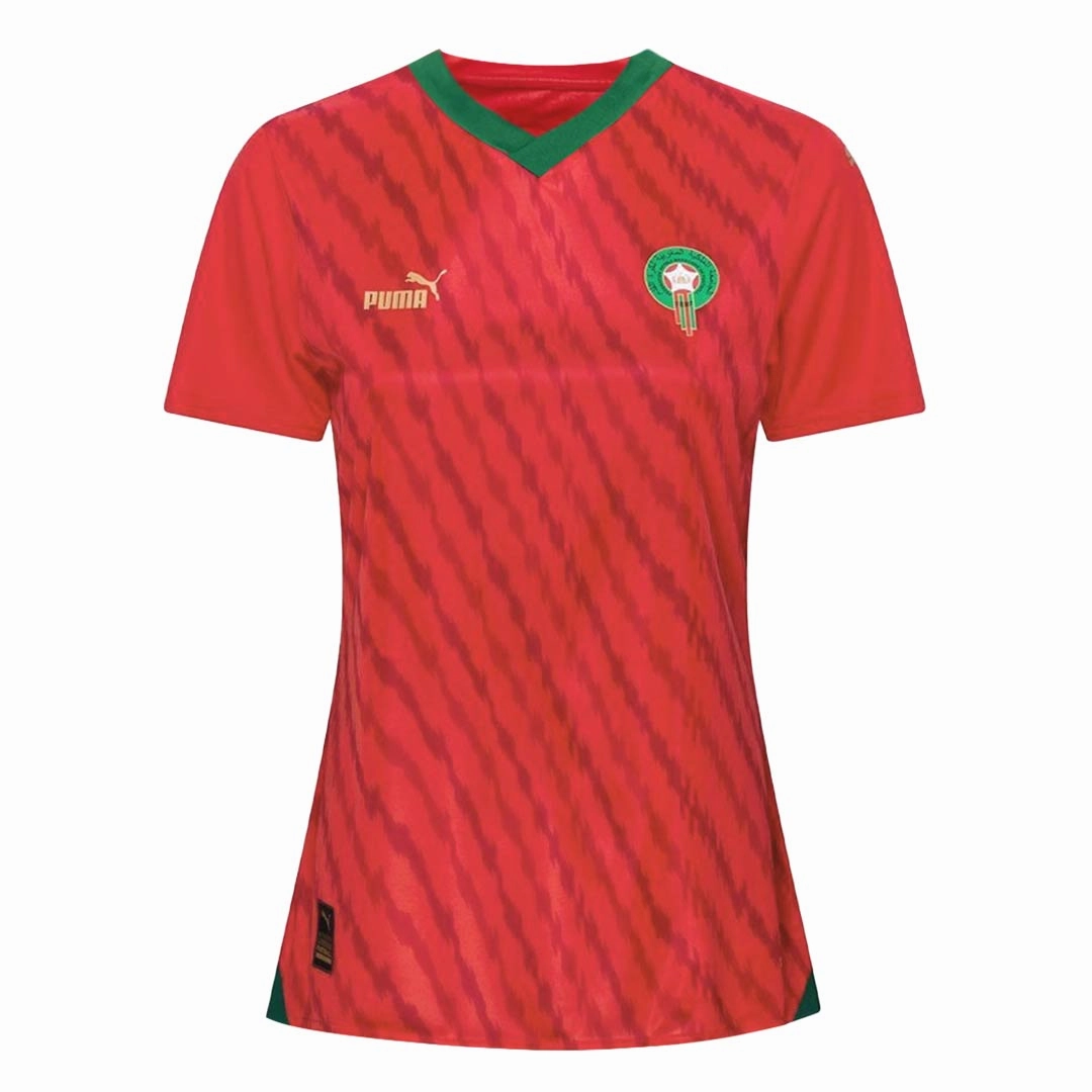 Puma - Women's FRMF Morocco 23/24 World Cup Home Replica Jersey (774647 01)