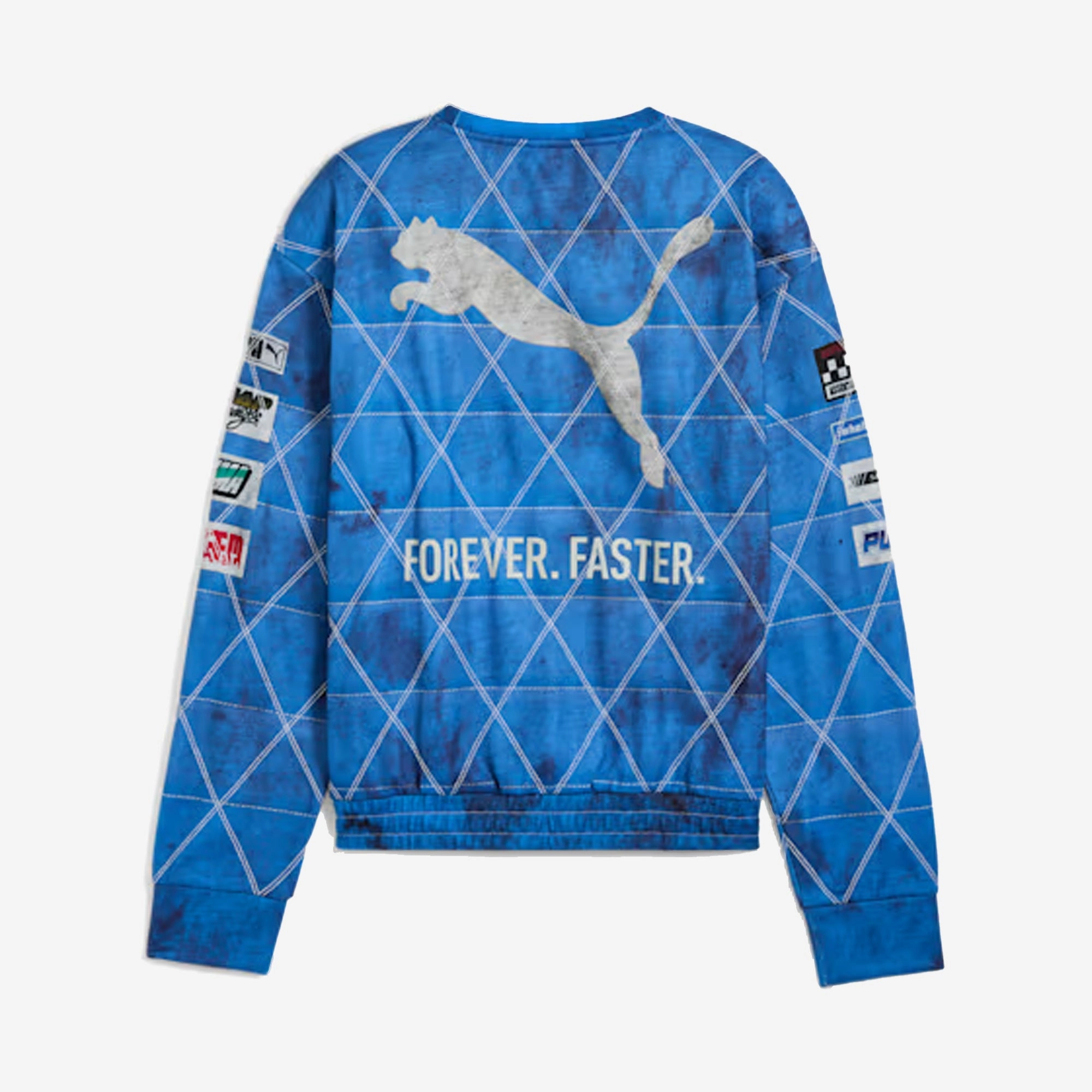 PUMA |X A$AP ROCKY QUILTED SWEATSHIRT { CLYDE ROYAL