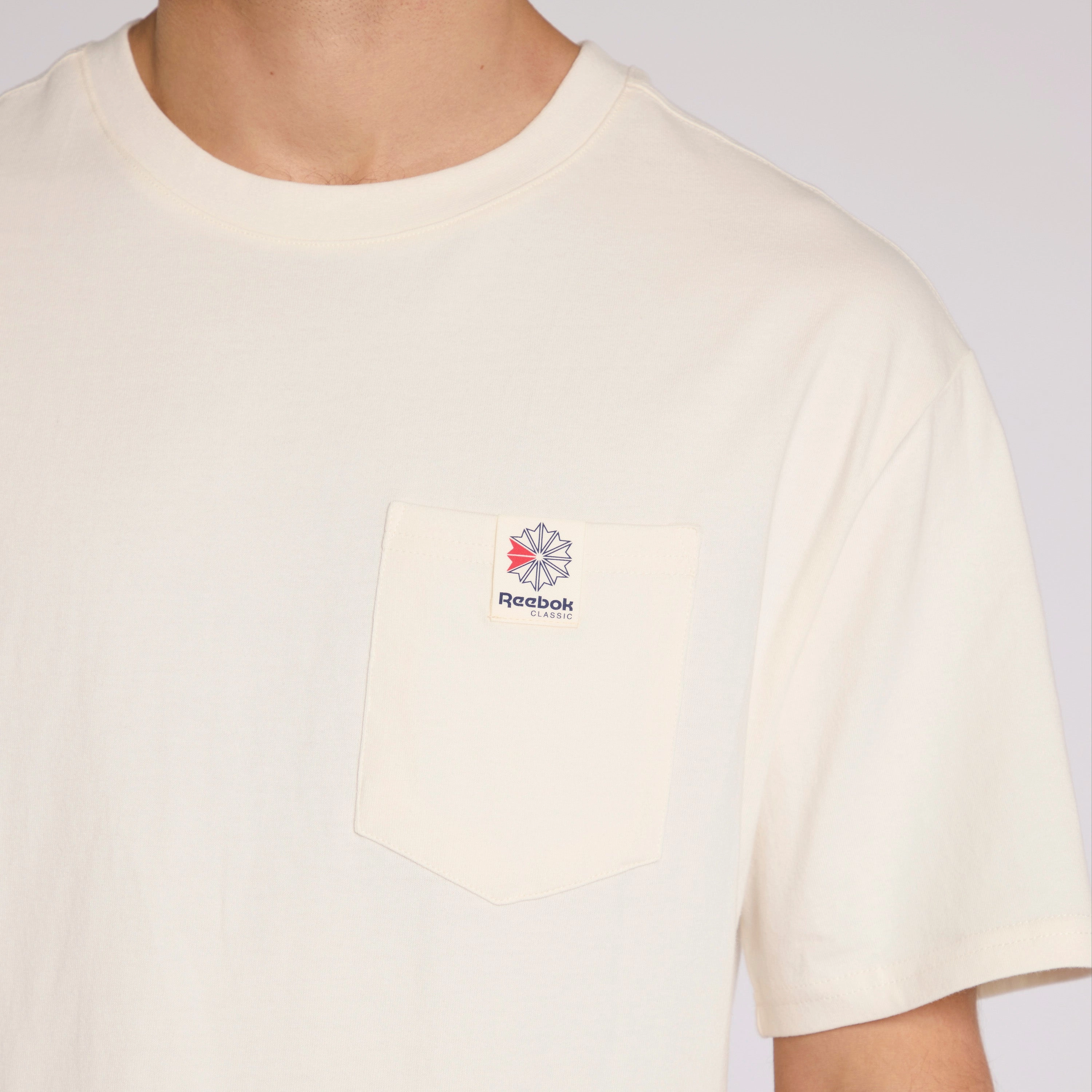 Reebok Classic Tag Tee Chalk