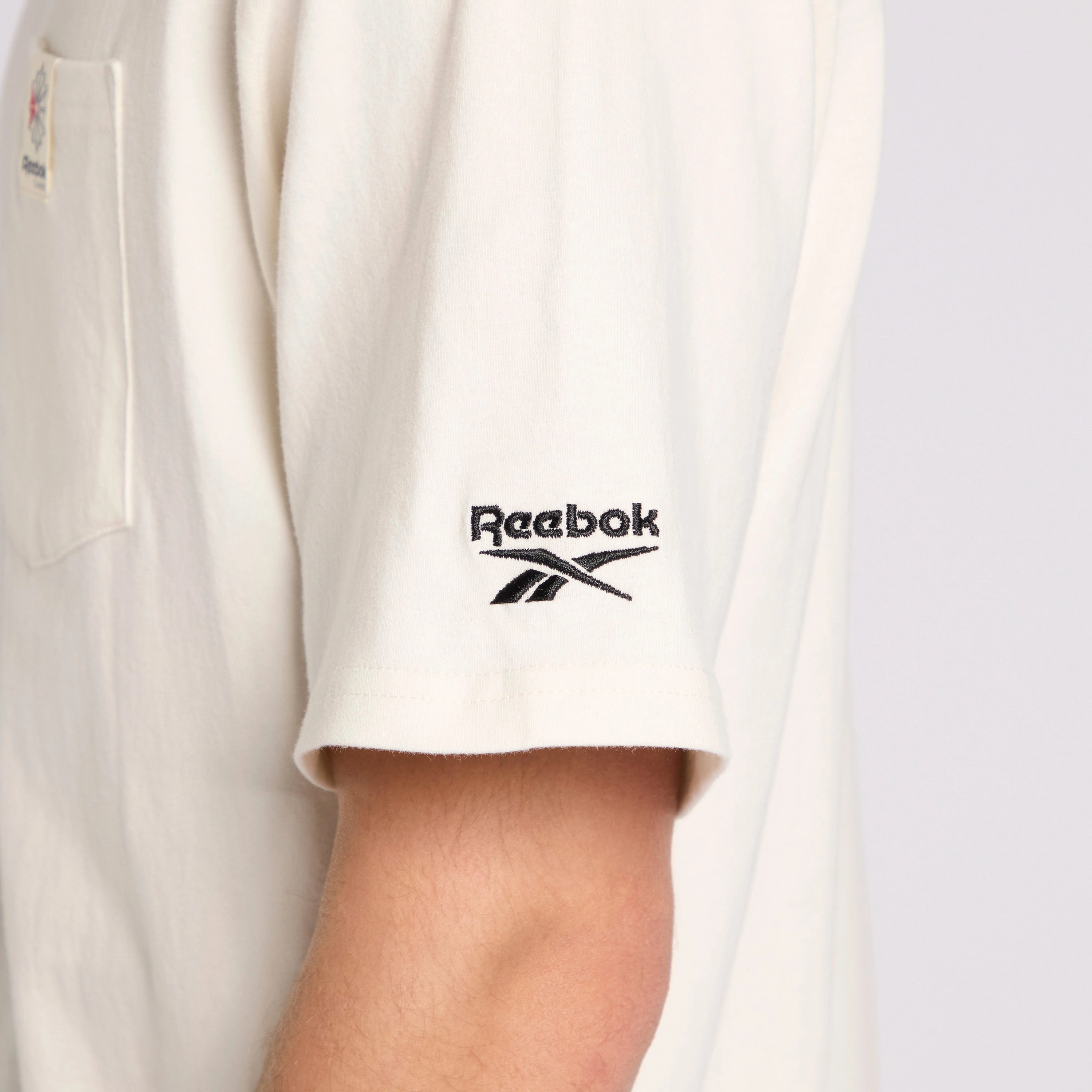 Reebok Classic Tag Tee Chalk
