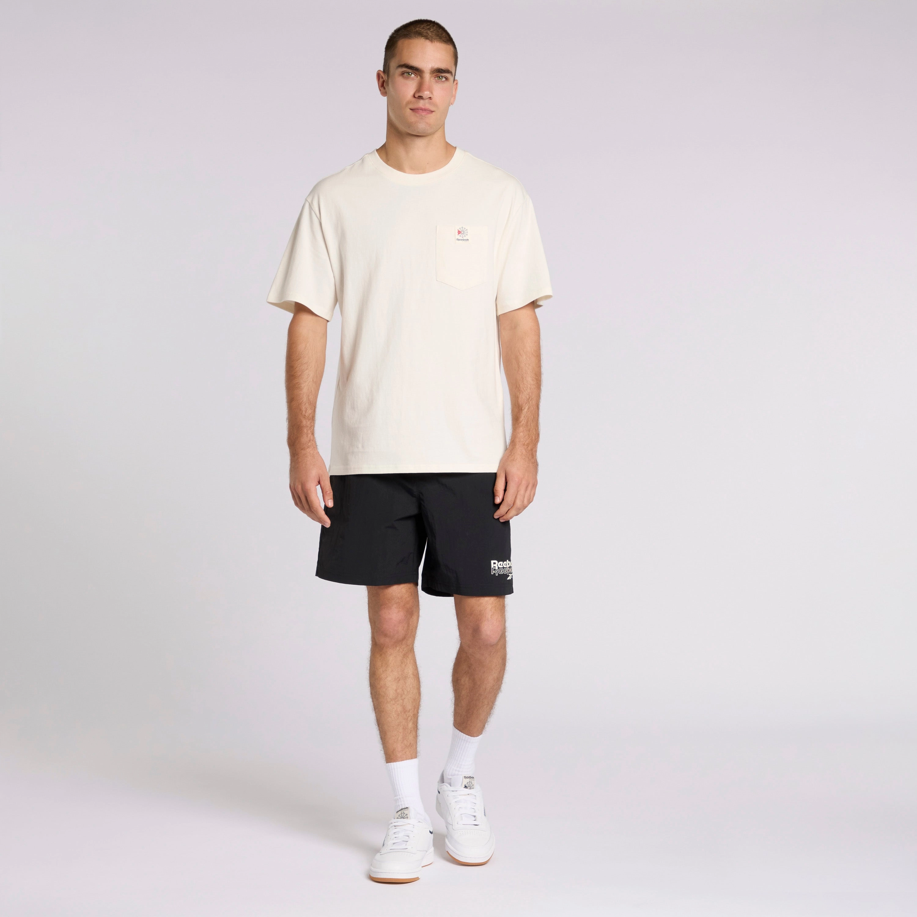 Reebok Classic Tag Tee Chalk