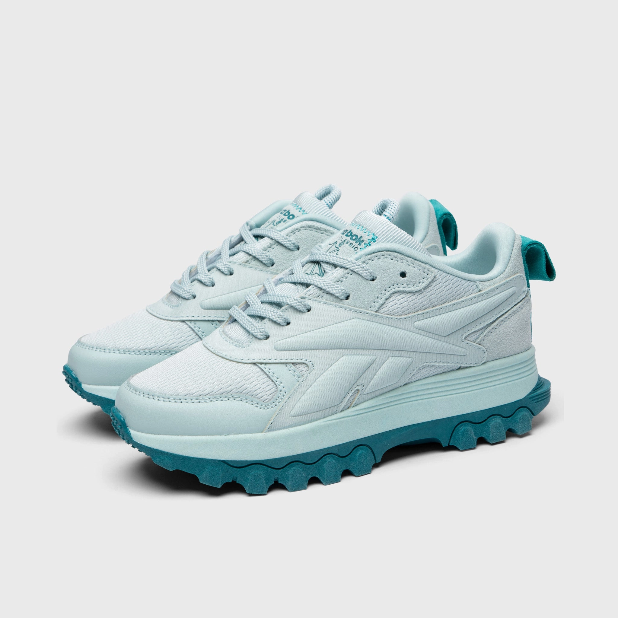Reebok x Cardi B Junior Girls' Classic Leather Cardi V2 / Seaport Teal
