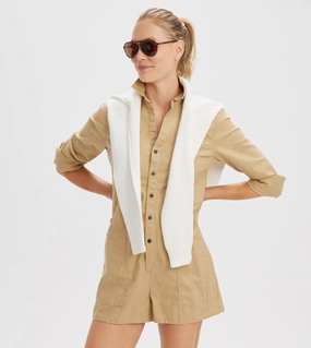 Renwick Linen Blend Playsuit