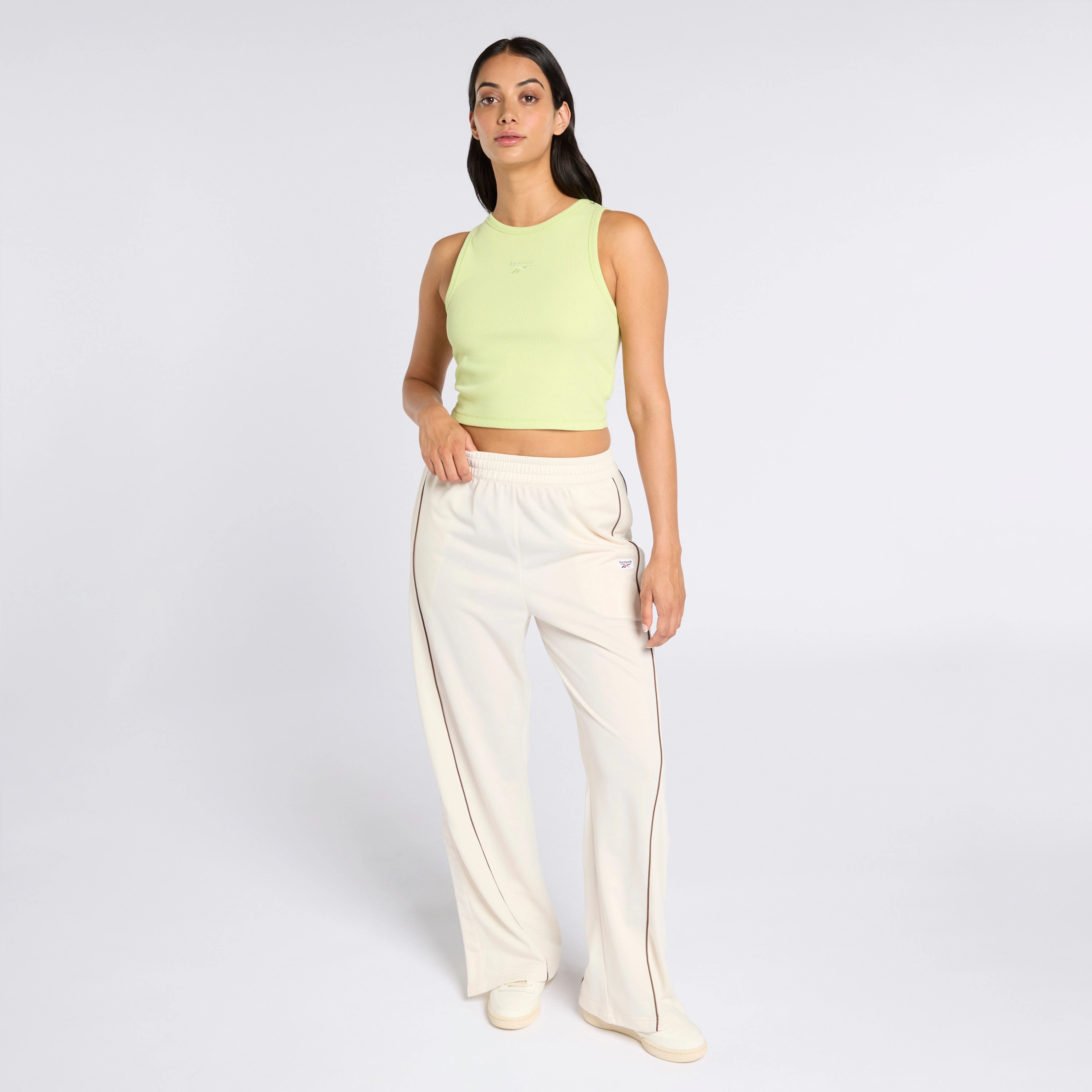Ribbed Tank Astro Lime