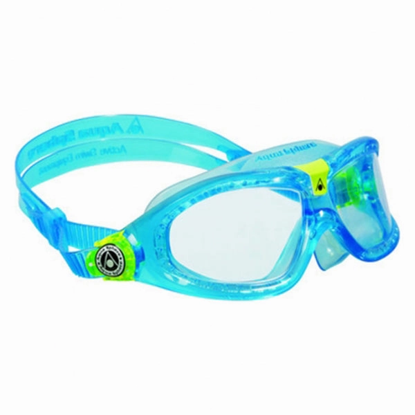 Seal Kid 2 Goggles - Aqua & Lime/Clear
