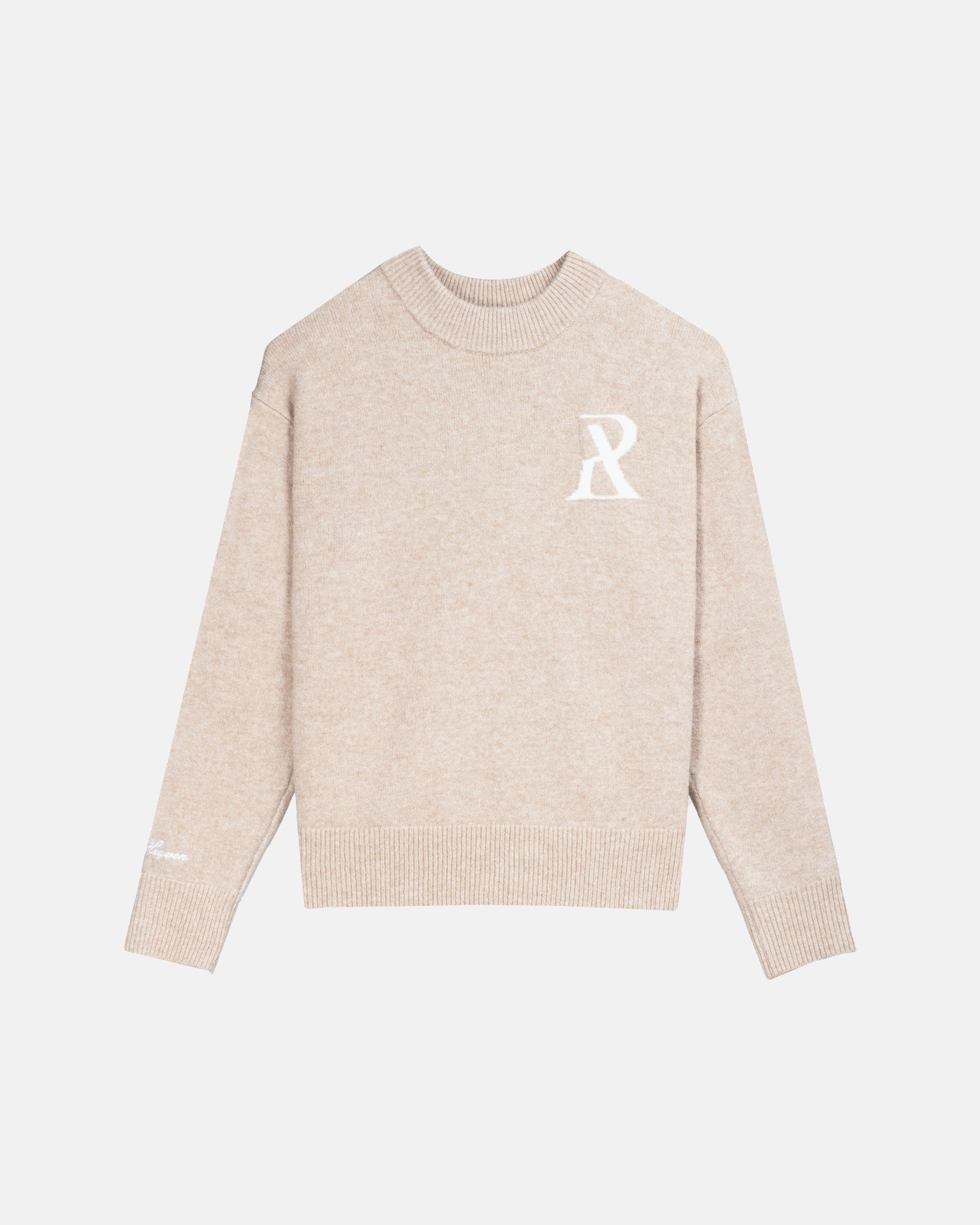 SSS REALISM RADIANT KNIT CREWNECK SAND