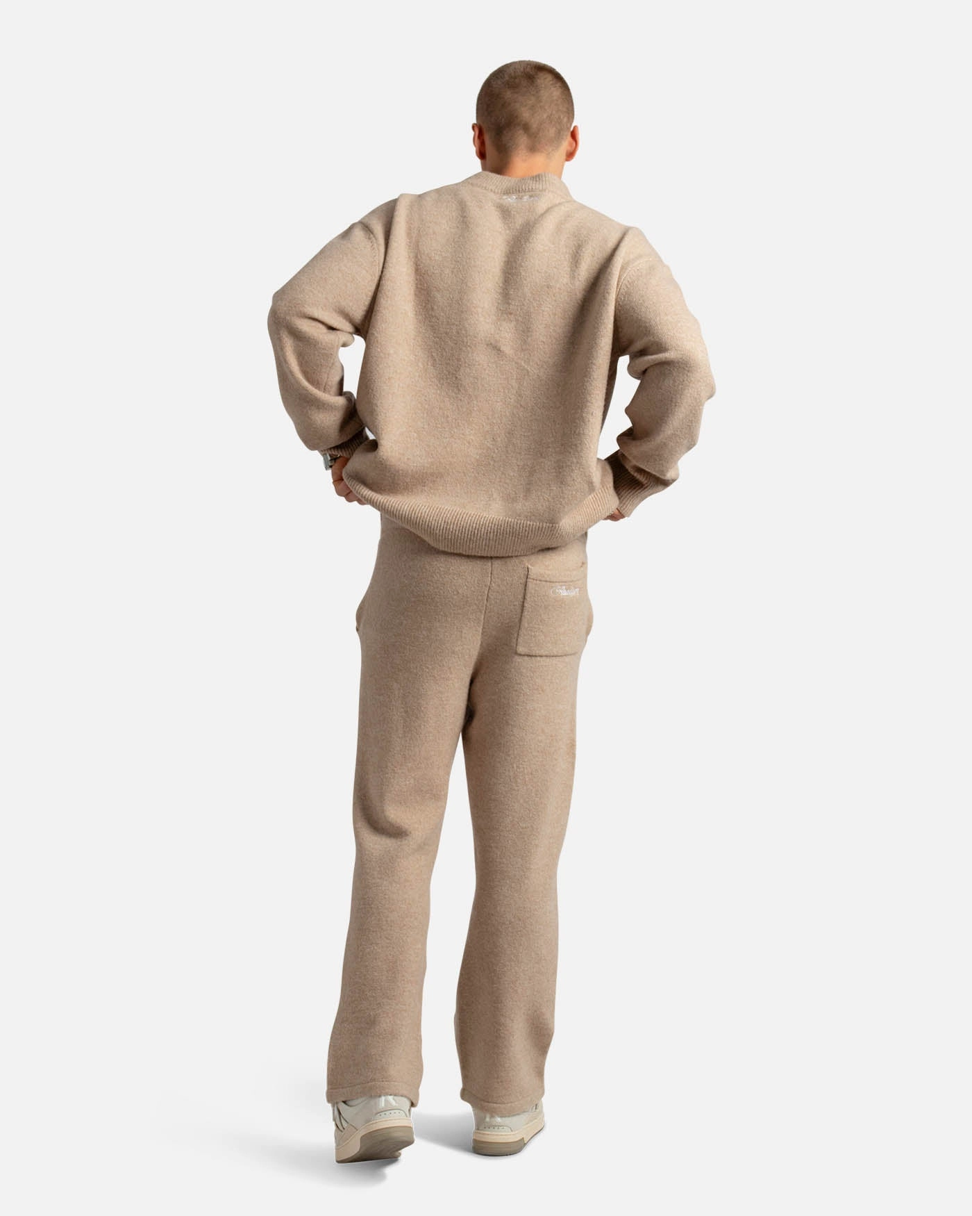 SSS REALISM RADIANT KNIT CREWNECK SAND