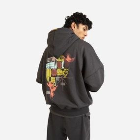 Superkicks | SPACEMAN DISCO HOODIE  { ASPHALT