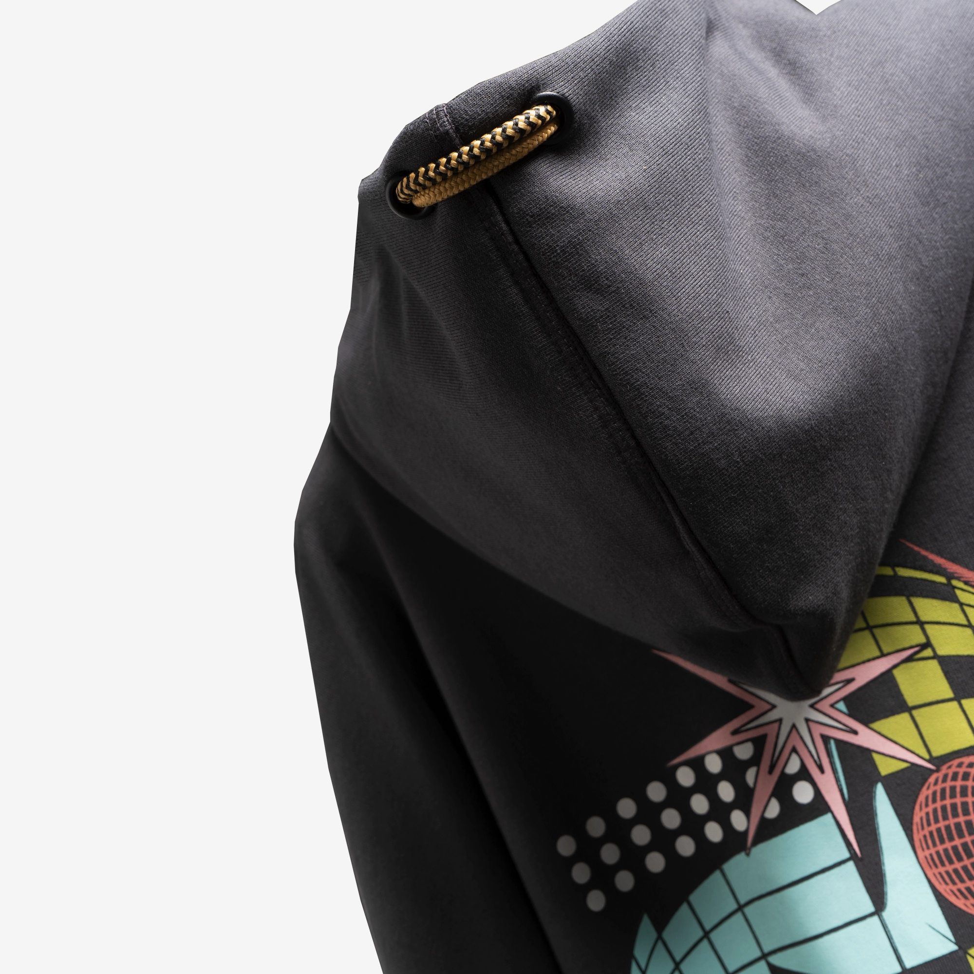 Superkicks | SPACEMAN DISCO HOODIE  { ASPHALT