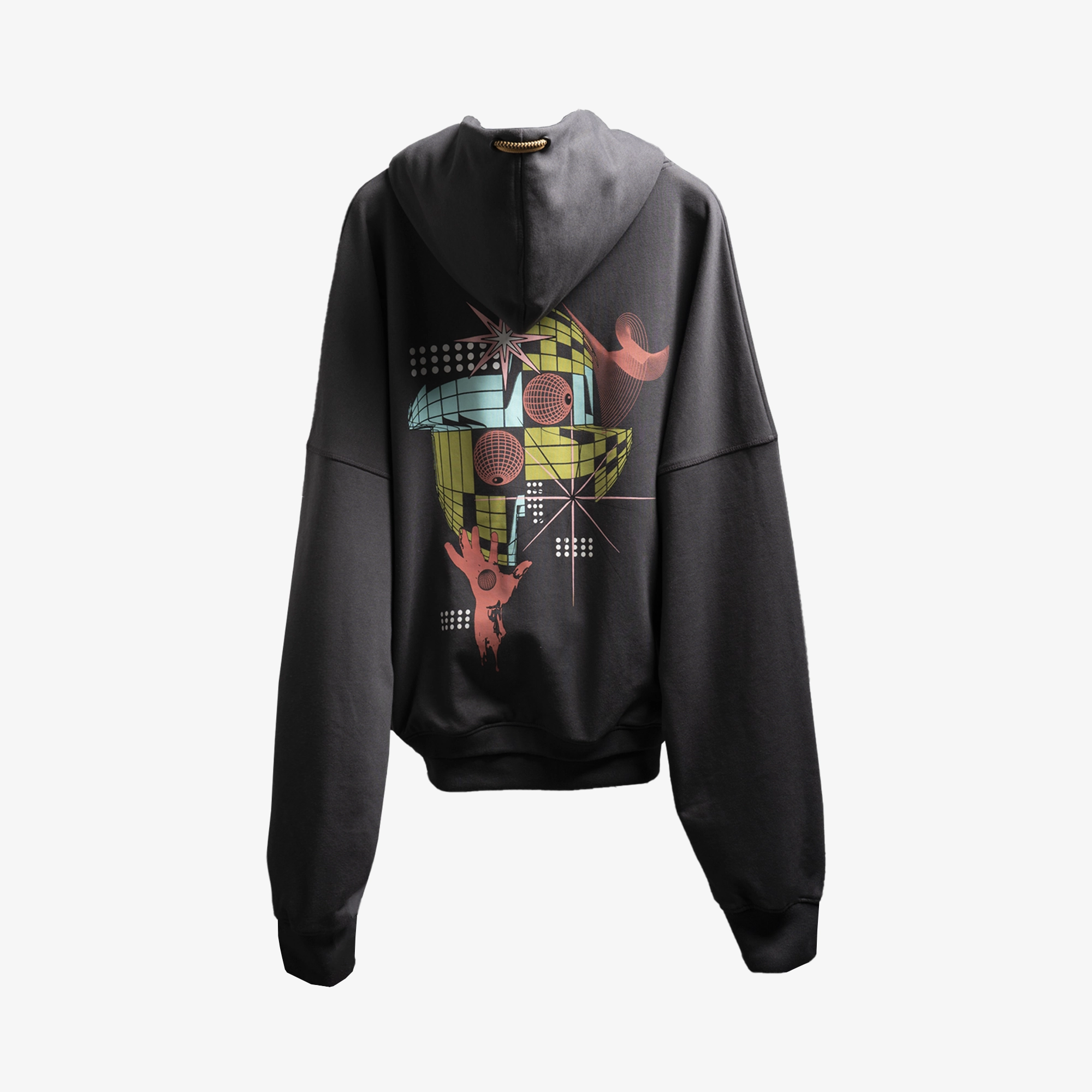 Superkicks | SPACEMAN DISCO HOODIE  { ASPHALT