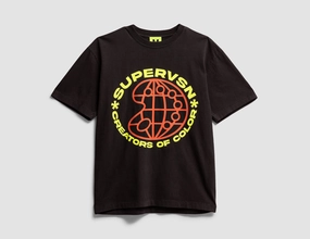Supervsn Creators Of Color T-Shirt / Vintage Black