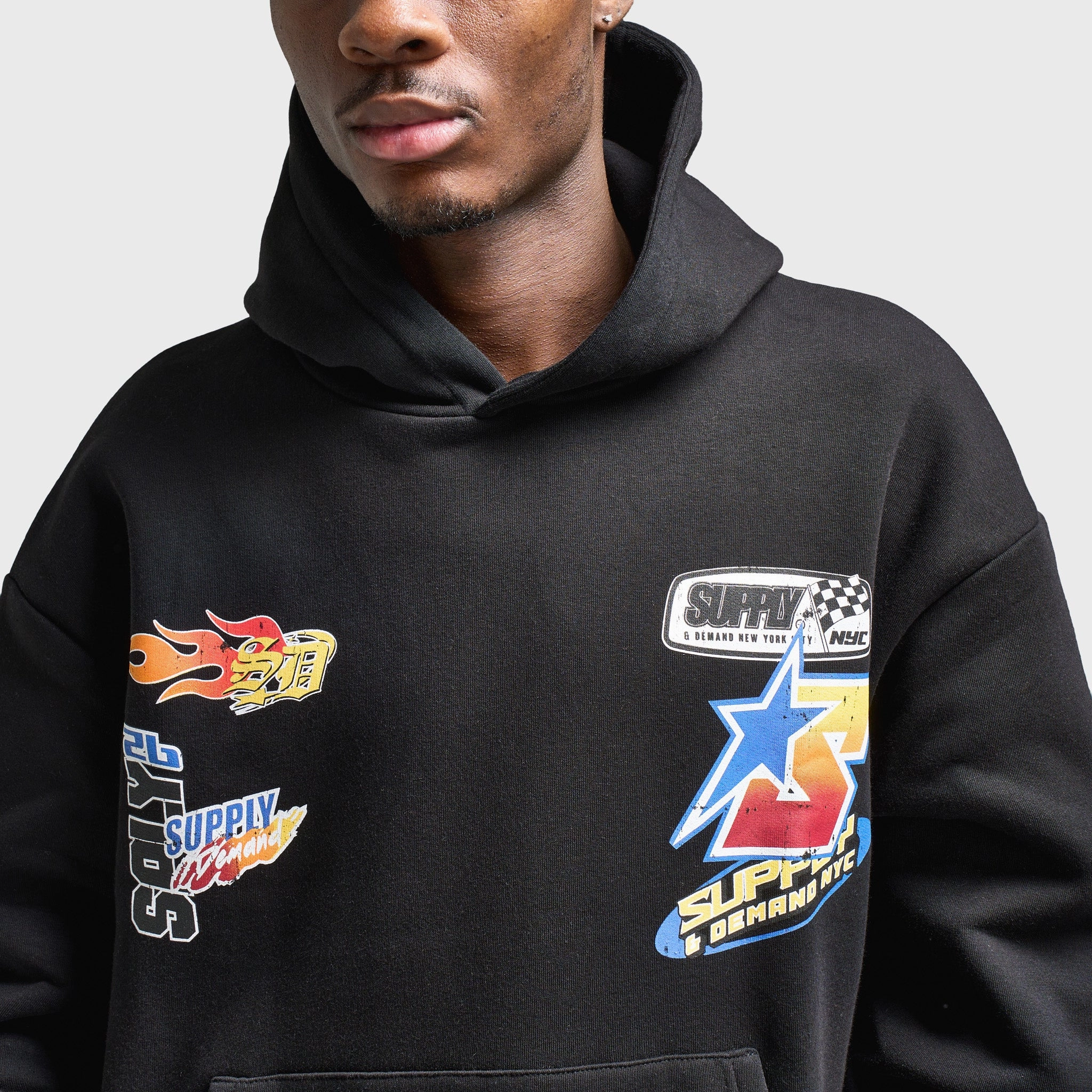 Supply & Demand Boyd Pullover Hoodie / Black