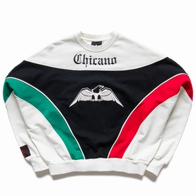 Willy Chavarria x Adidas Chicano Sweatshirt - Off White