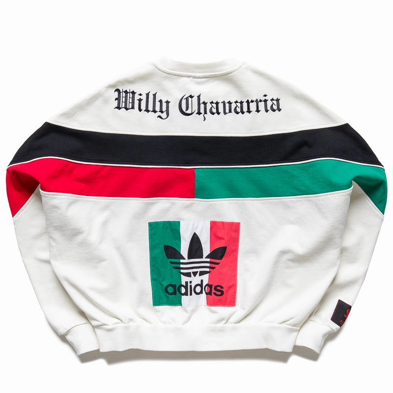 Willy Chavarria x Adidas Chicano Sweatshirt - Off White