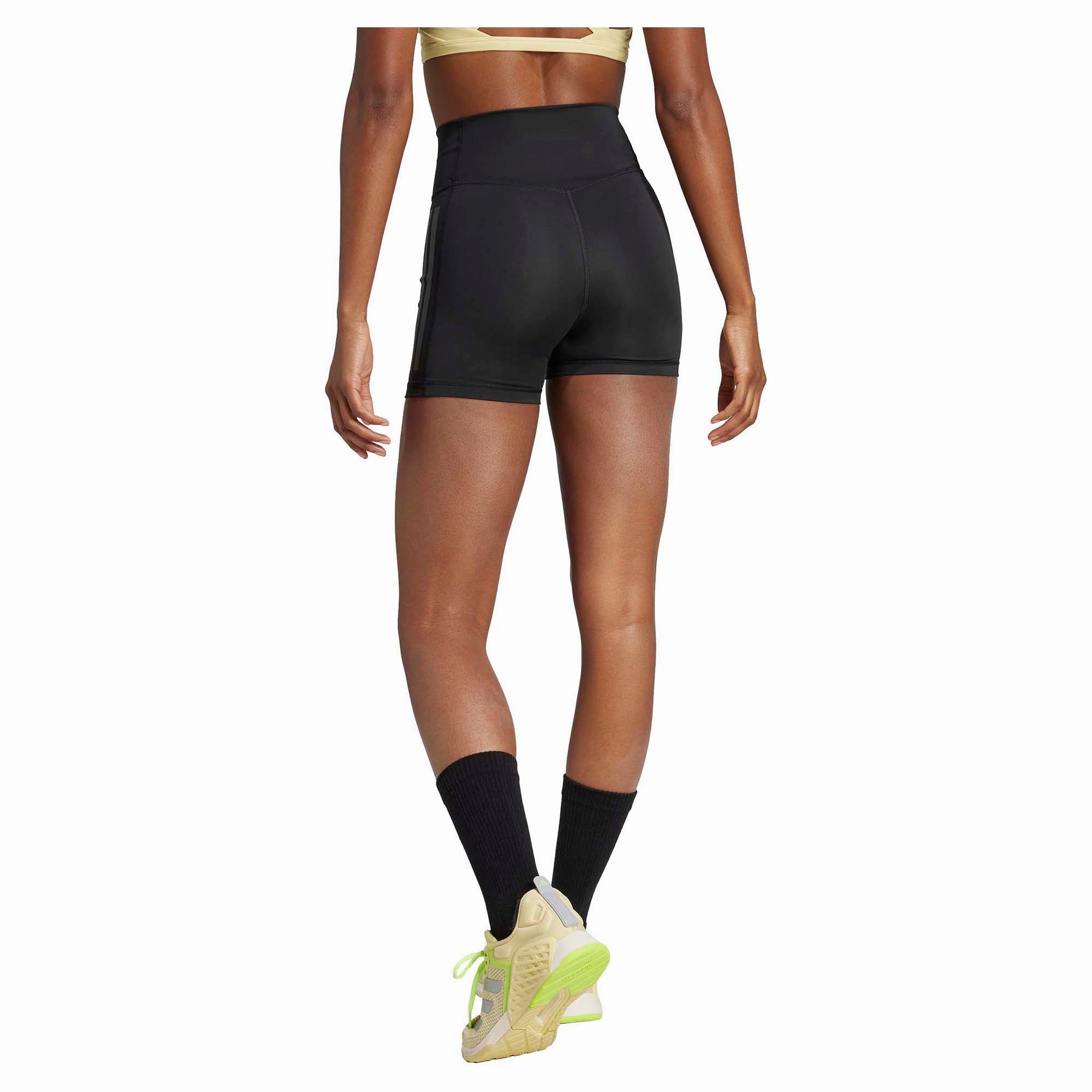 Women's Optime 3-Stripes 1/4 3 Inch Bike Shorts