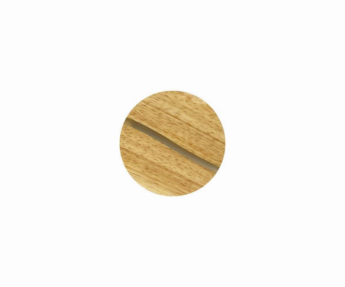 Wooden Channel Coaster Set
