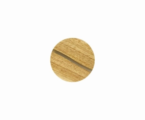 Wooden Channel Coaster Set
